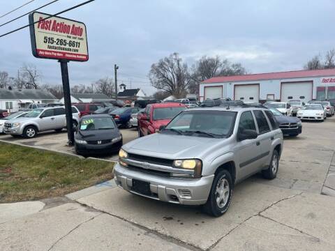 2005 Chevrolet TrailBlazer for sale at Fast Action Auto in Des Moines IA