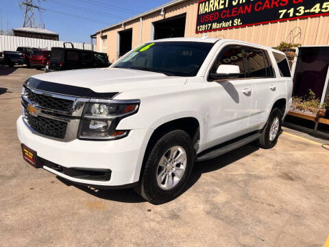 2016 Chevrolet Tahoe for sale at Market Street Auto Sales INC in Houston TX