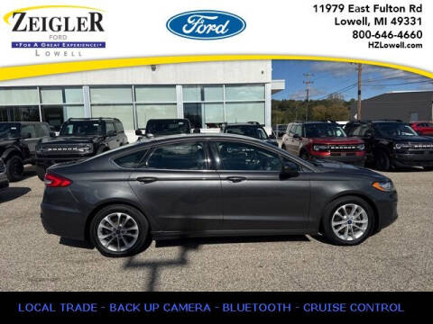 2020 Ford Fusion for sale at Harold Zeigler Ford in Plainwell MI