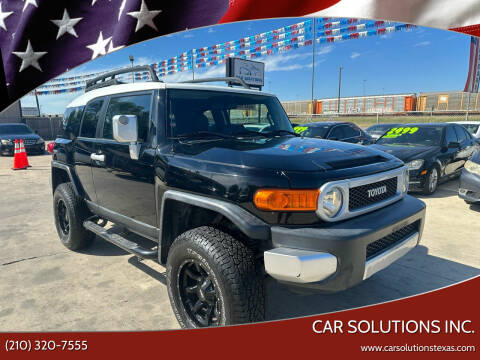 2010 Toyota FJ Cruiser for sale at Car Solutions Inc. in San Antonio TX