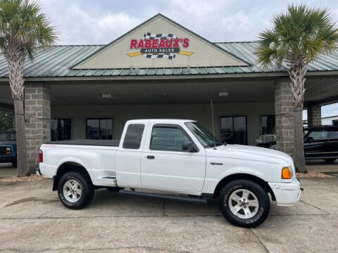 2004 Ford Ranger for sale at Rabeaux's Auto Sales in Lafayette LA