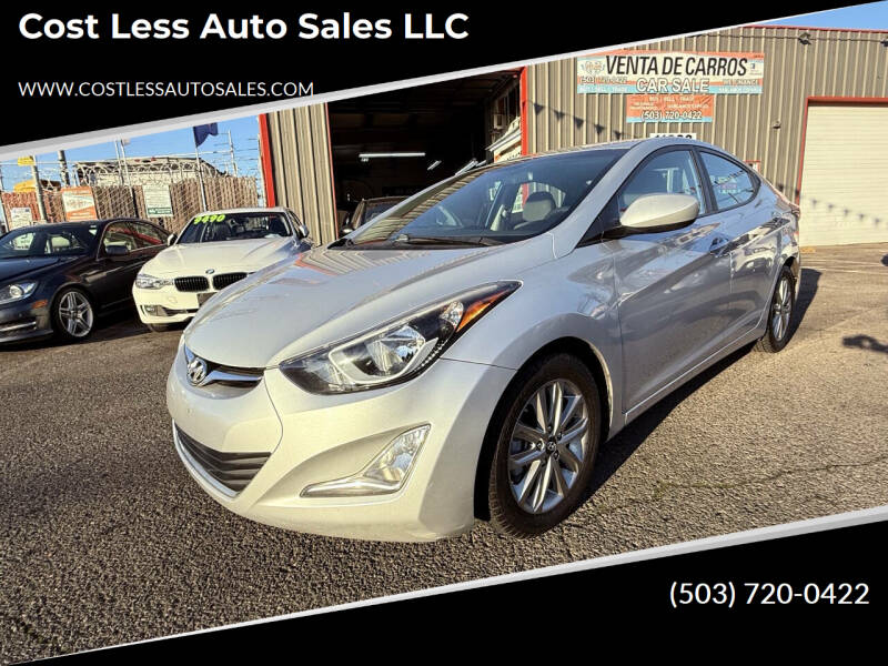 2015 Hyundai Elantra for sale at Cost Less Auto Sales LLC in Portland OR