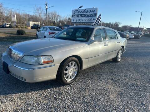 2007 Lincoln Town Car for sale at Jackson Automotive in Smithfield NC