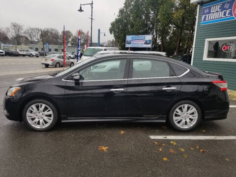 2013 Nissan Sentra for sale at Bridge Auto Group Corp in Salem MA