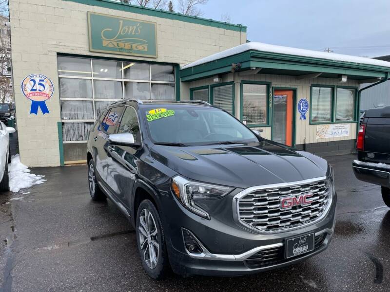 2018 GMC Terrain for sale at Jon's Auto in Marquette MI