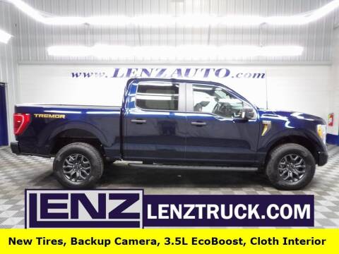 2022 Ford F-150 for sale at LENZ TRUCK CENTER in Fond Du Lac WI