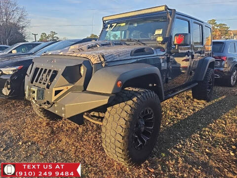 2017 Jeep Wrangler Unlimited for sale at Audi Cape Fear in Wilmington NC