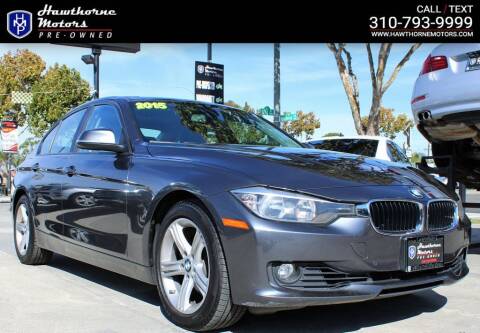 2015 BMW 3 Series for sale at Hawthorne Motors Pre-Owned in Lawndale CA