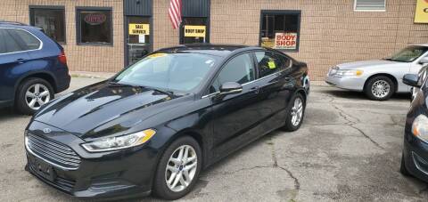 2016 Ford Fusion for sale at Beacon Auto Sales Inc in Worcester MA