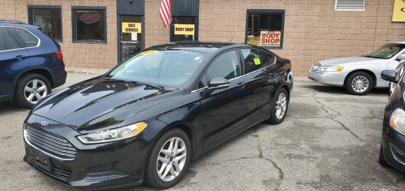 2016 Ford Fusion for sale at Beacon Auto Sales Inc in Worcester MA