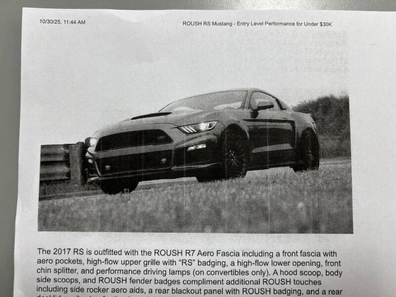 2015 Ford Mustang V6