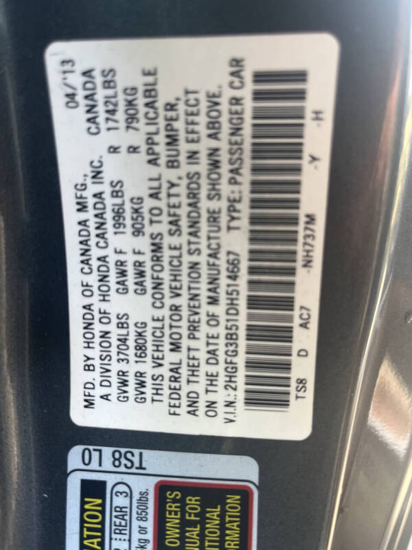 2013 Honda Civic LX