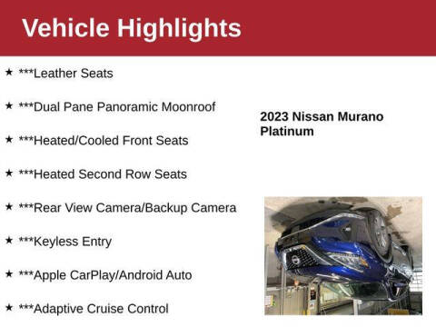 2023 Nissan Murano Platinum