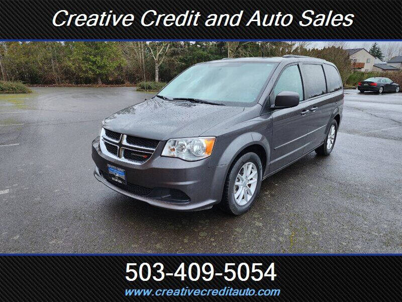 2016 Dodge Grand Caravan for sale at Creative Credit & Auto Sales in Salem OR