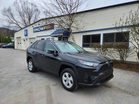 2020 Toyota RAV4 Hybrid for sale at Snowfire Auto in Waterbury VT