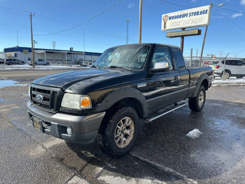 2007 Ford Ranger for sale at BELOW BOOK AUTO SALES in Idaho Falls ID