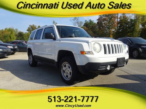 2013 Jeep Patriot for sale at Cincinnati Used Auto Sales in Cincinnati OH