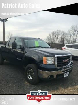 2008 GMC Sierra 2500HD for sale at Patriot Auto Sales in Montague NJ