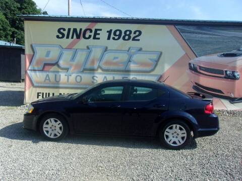 2014 Dodge Avenger for sale at Pyles Auto Sales in Kittanning PA