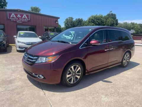 2016 Honda Odyssey for sale at A & A Auto Sales in Fayetteville AR