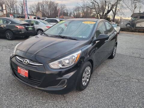 2017 Hyundai Accent for sale at JAY'S AUTO SALES in Joppa MD
