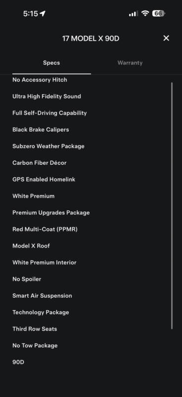 2017 Tesla Model X 90D