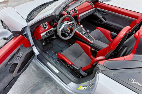 2016 Porsche Boxster Spyder