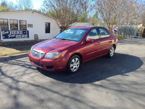 2009 Kia Spectra for sale at TR MOTORS in Gastonia NC