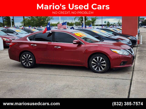 2016 Nissan Altima for sale at Mario's Used Cars in Houston TX