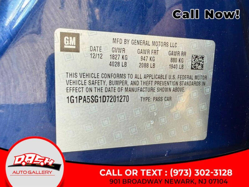 2013 Chevrolet Cruze LS Auto