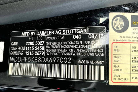 2013 Mercedes-Benz E-Class