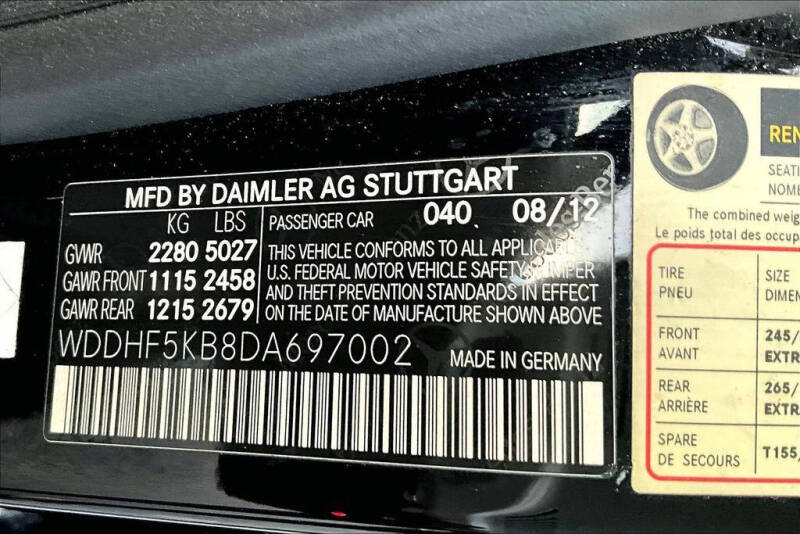 2013 Mercedes-Benz E-Class