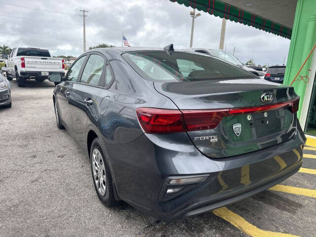 2021 Kia Forte for sale at Tropical Auto Sales in North Palm Beach, FL