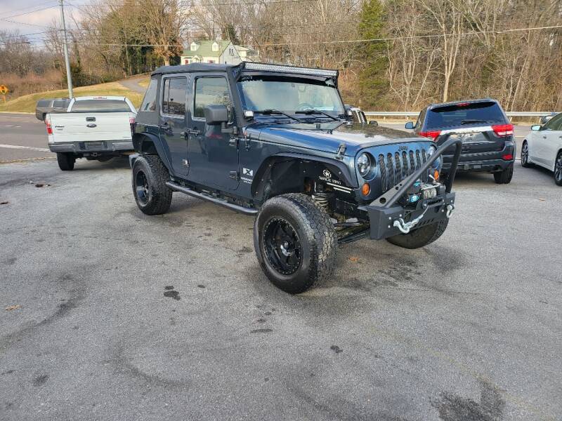 2008 Jeep Wrangler Unlimited for sale at DISCOUNT AUTO SALES in Johnson City TN
