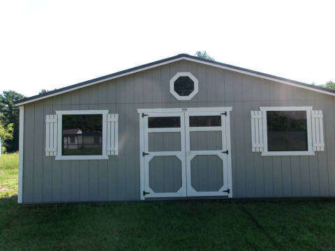 12 x 24 side gable w/7 ft walls