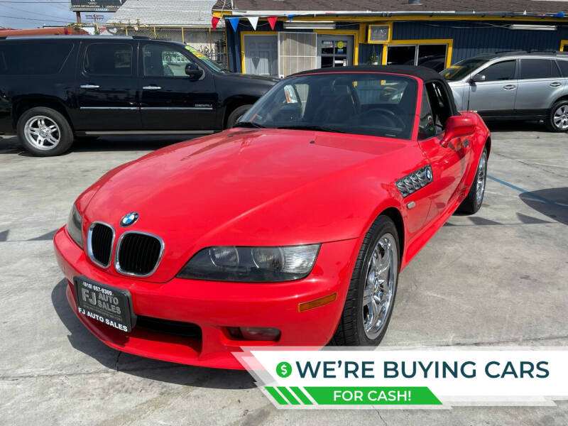 2002 BMW Z3 for sale at FJ Auto Sales North Hollywood in North Hollywood CA