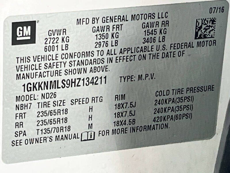2017 GMC Acadia SLT-1