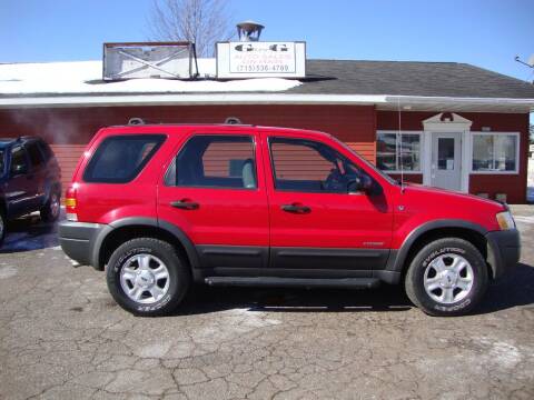 2001 Ford Escape for sale at G and G AUTO SALES in Merrill WI
