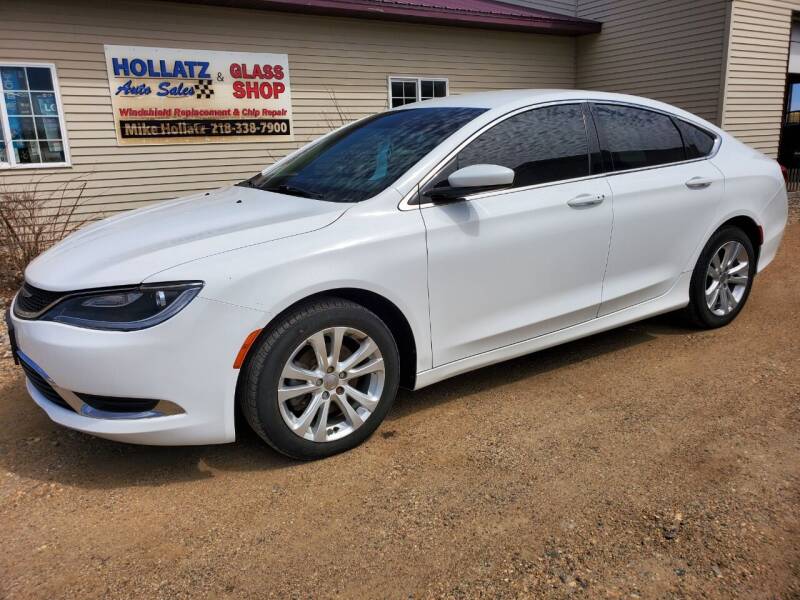 2015 Chrysler 200 for sale at Hollatz Auto Sales in Parkers Prairie MN