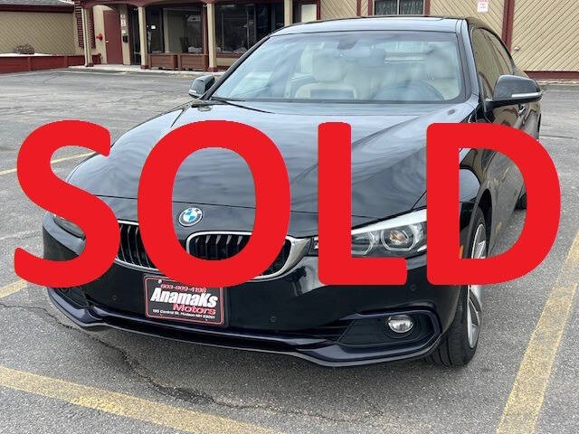 2018 BMW 4 Series for sale at Anamaks Motors LLC in Hudson NH