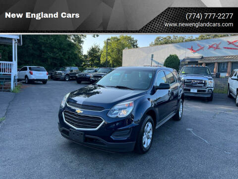 2017 Chevrolet Equinox for sale at New England Cars in Attleboro MA
