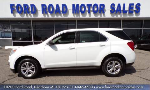 2013 Chevrolet Equinox for sale at Ford Road Motor Sales in Dearborn MI