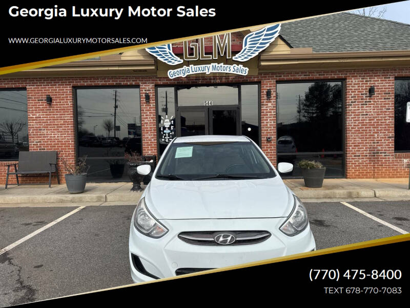 2017 Hyundai Accent for sale at Georgia Luxury Motor Sales in Cumming GA