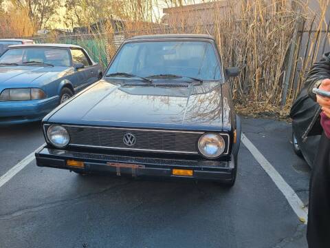 1987 Volkswagen Cabriolet for sale at E and M Auto Sales in Bloomington CA
