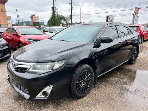 2012 Toyota Camry for sale at HOUSTON SKY AUTO SALES in Houston TX