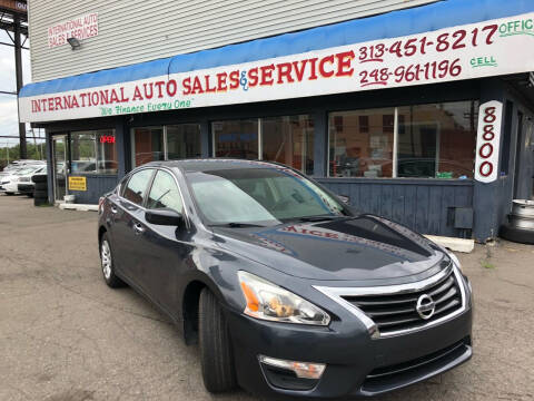 2013 Nissan Altima for sale at International Auto Sales and Service in Detroit MI