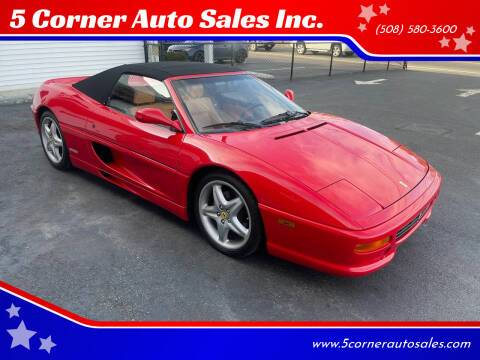 1999 Ferrari F355 for sale at 5 Corner Auto Sales Inc. in Brockton MA