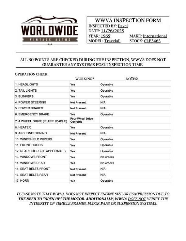 1965 International Travelall