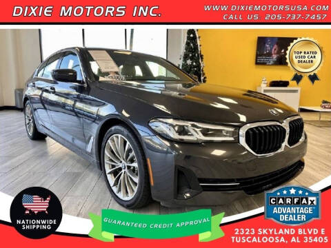 2021 BMW 5 Series for sale at Dixie Motors Inc. in Tuscaloosa AL