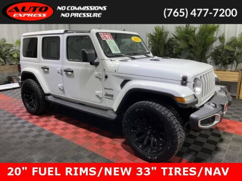 2021 Jeep Wrangler Unlimited for sale at Auto Express in Lafayette IN